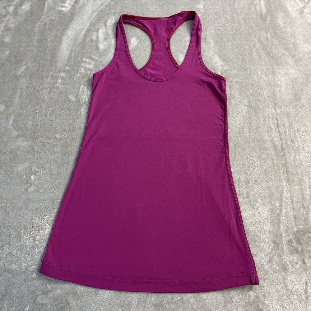 Lululemon Tank Top Womens Small‎ Purple Cool Racerback Yoga Athletic Gym Workout
